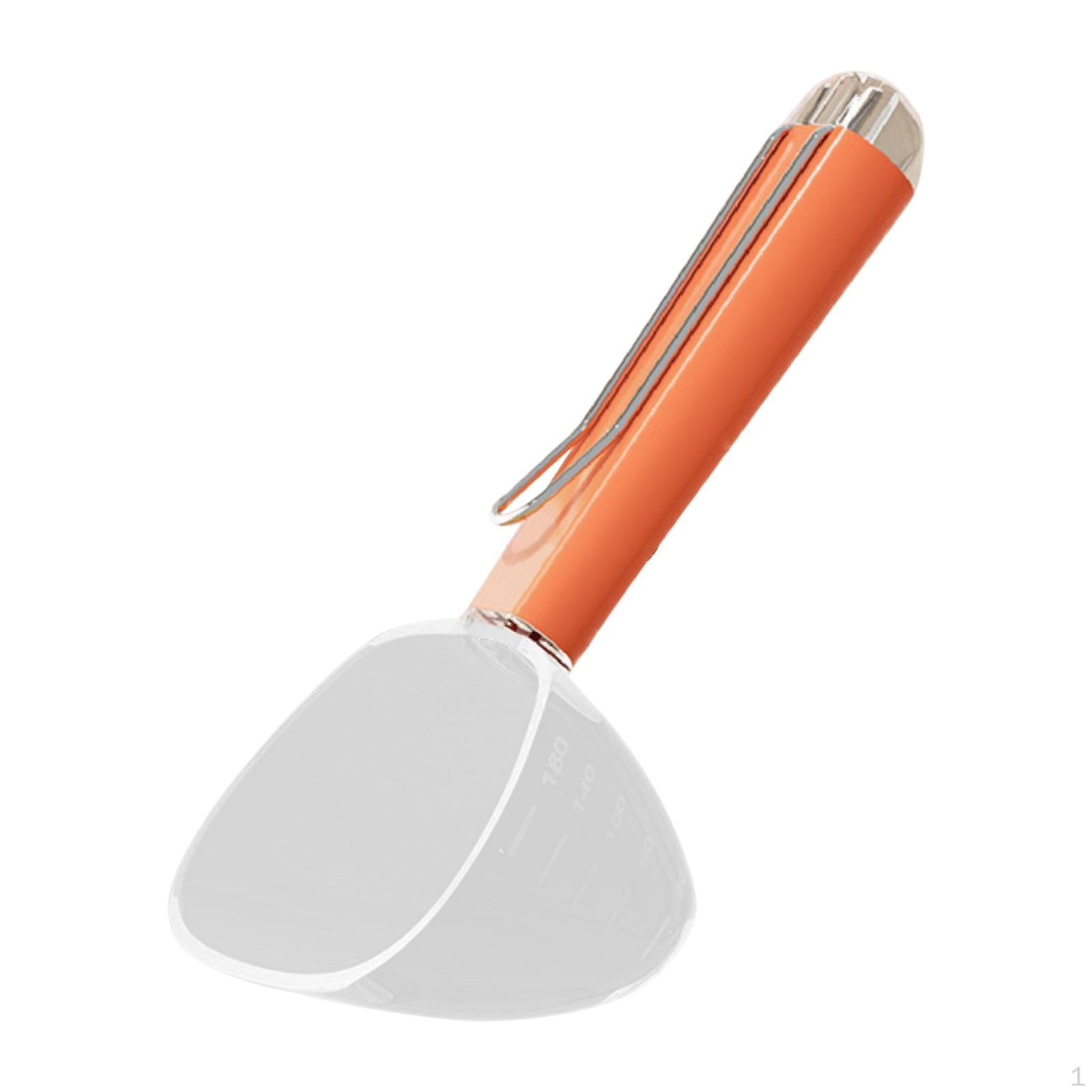 

Собака кішка корм мірна ложка інструменти аксесуари багаторазові чашки помаранчевий