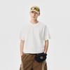 Minimalist Fashionable Solid-Color Crew-Neck T-Shirt American Casual Style Versatile Top for Commuting