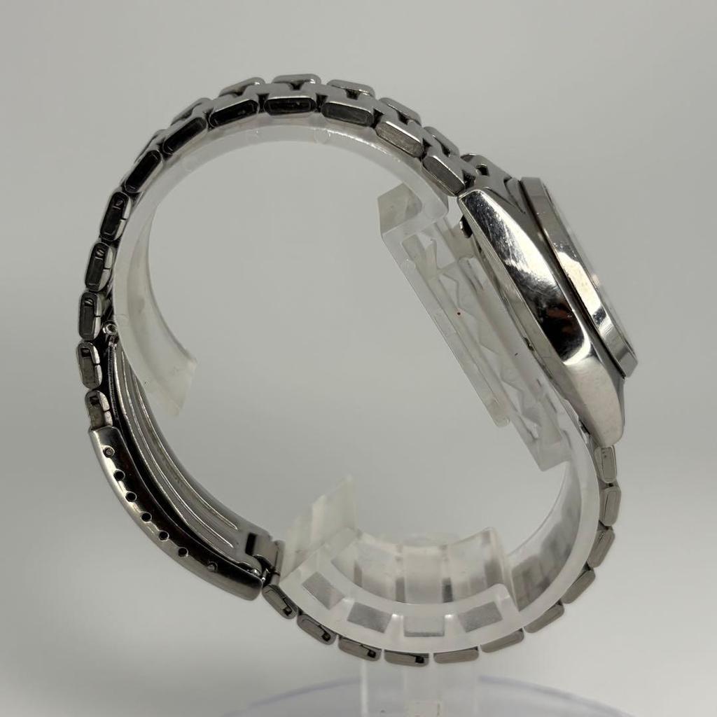 Used SEIKO Silver Wave QZ Watch Manufactured in 1978 Battery replaced