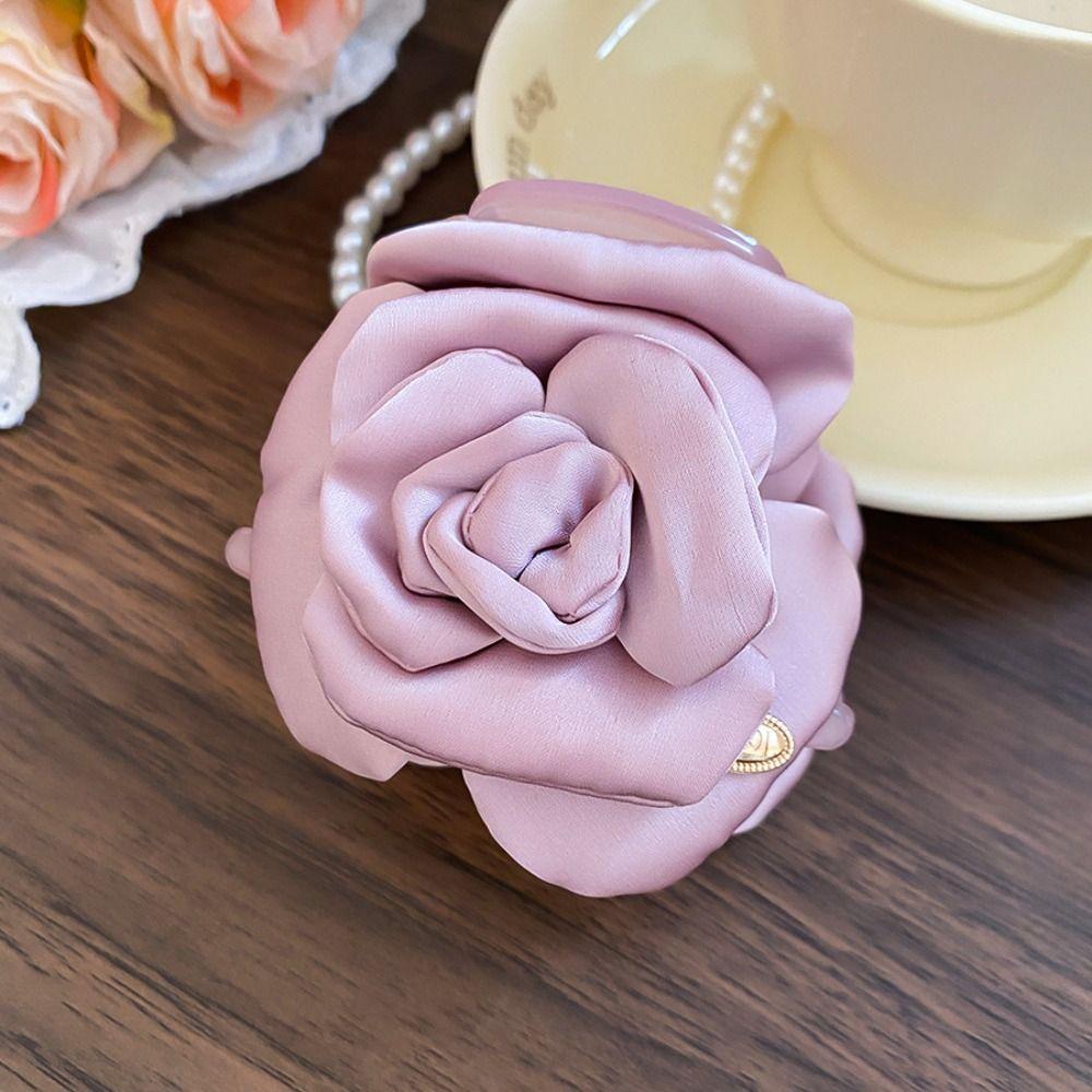 Bohemian Artificial Flower Clips Back of the Head Hair Clip  Headdress Styling Tool