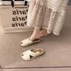 Outside Sandals Soft Flat Shoes for Women Easy Wears Slides Casual Shoe Designer Luxury Non Slip Stylish Woman Slippers On Sale
