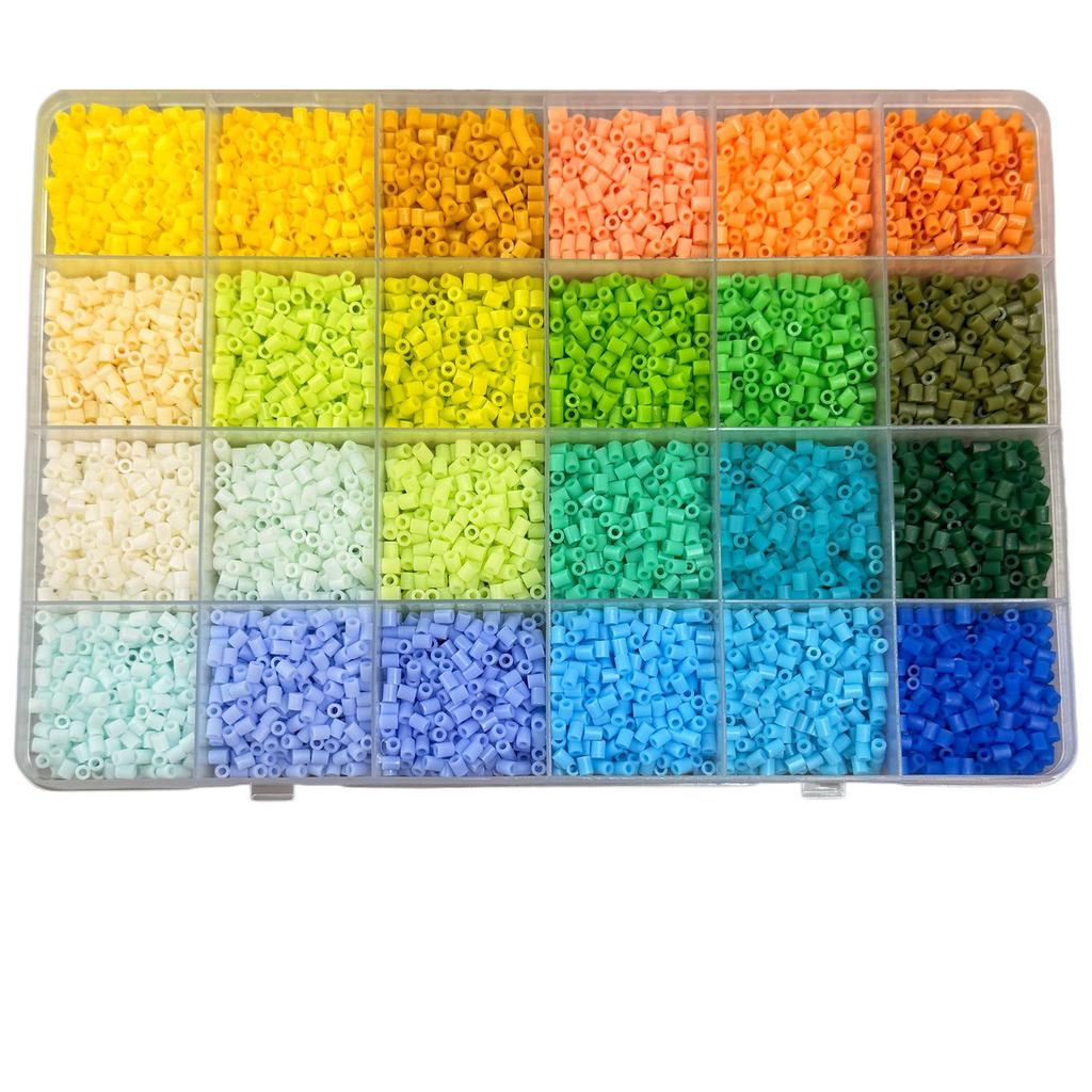 High-Quality 2.6mm Multi-color Perler Beads DIY Educational Puzzle Set