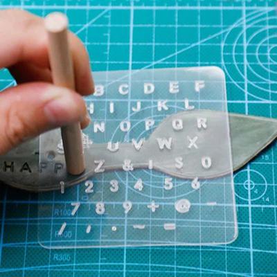 Dayanıklı 3 Adet DIY Deri El Sanatları Aracı Büyük Küçük Harf Damgalama Seti Yumruk Kiti