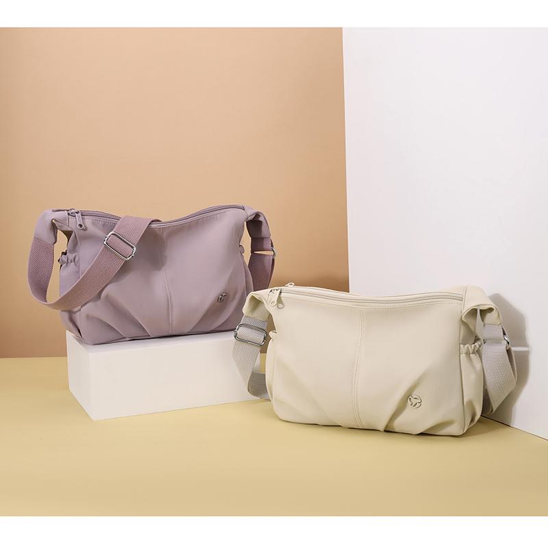 Damen Schultertasche mit großem Fassungsvermögen, einfarbig, Umhängetasche für Mütter mittleren Alters