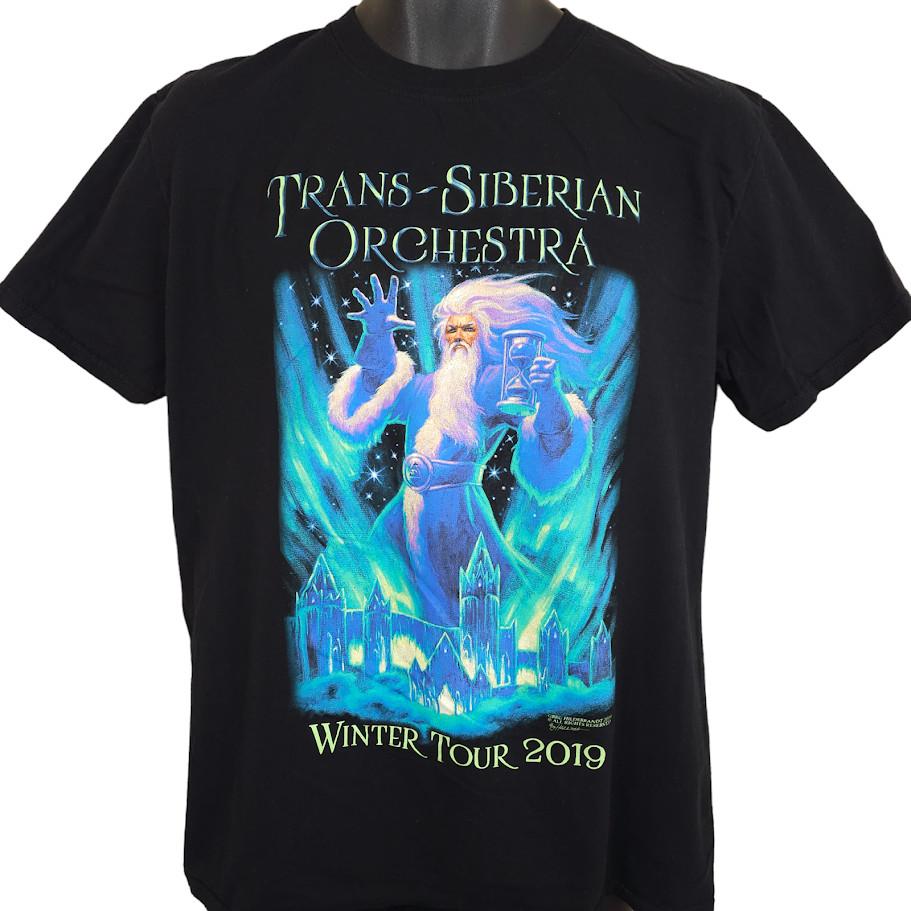 2018 Tour Trans Siberian Orchestra TShirt Black Unisex S-5XL EM0579