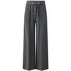 Giovanni Valentino Women's Plush-Lined Drawstring Straight-Leg Casual Pants