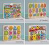 Children's Educational Wooden Jigsaw Puzzle Board for Number and Letter Shape Recognition