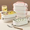 Large Capacity Stainless Steel Lunch Box Insulated Divided Food Storage Container  for Home