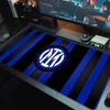 Inter Mailand Farbe Mauspads Großes Gaming-Tischkissen Rutschfeste Laptop-Tablet-Große Mauspads XXL-Matten Mini-PC-Spielmatte Mit Verriegeltem Rand
