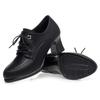 Fashion Spring Autumn Women's Pumps Fashion Deep Mouth Pumps Shoes Woman Genuine Leather Lace up Single Shoes Mother High Heels Shoes