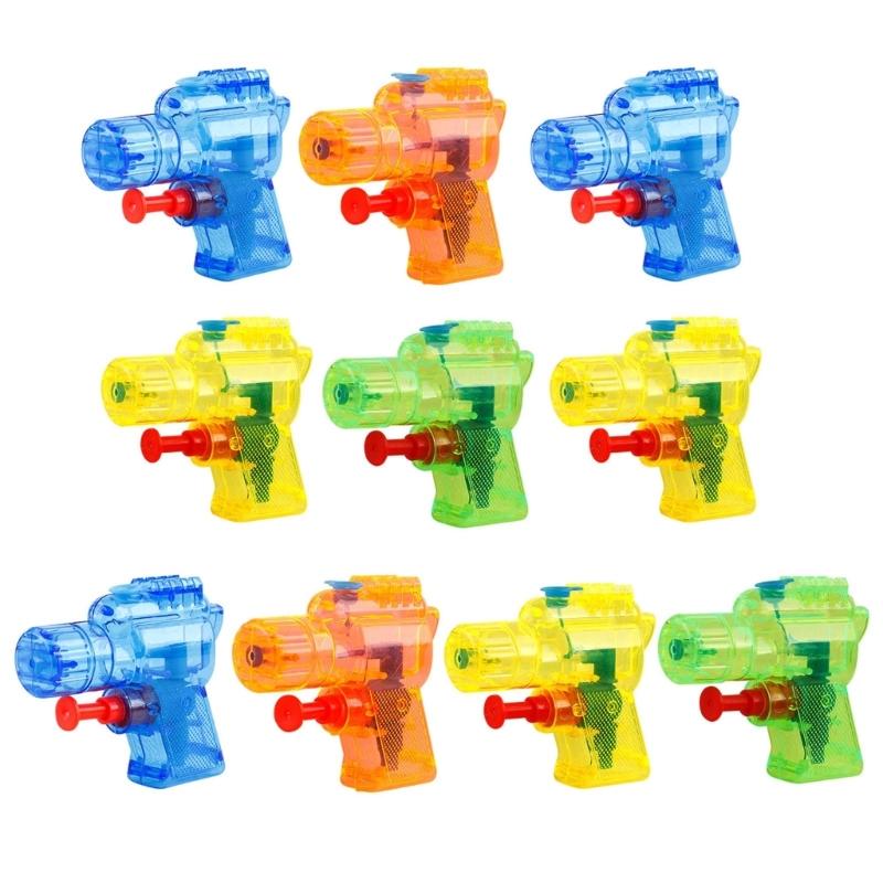 

10pcs Press Water Guns Toy for Kids Outdoor Water Squirt Water Fighting Toy Child Gift Party Favor Beach Pool Toy 1