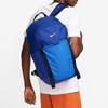 New Nike Fabric Backpack Regular Unisex Dark Royal Blue & Original Green DJ9678-455