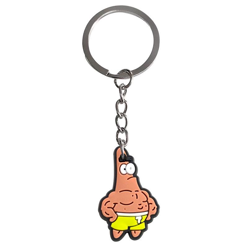 SpongeBob & Patrick Star PVC Keychain - 32 Styles, Cute Cartoon Bag Pendant