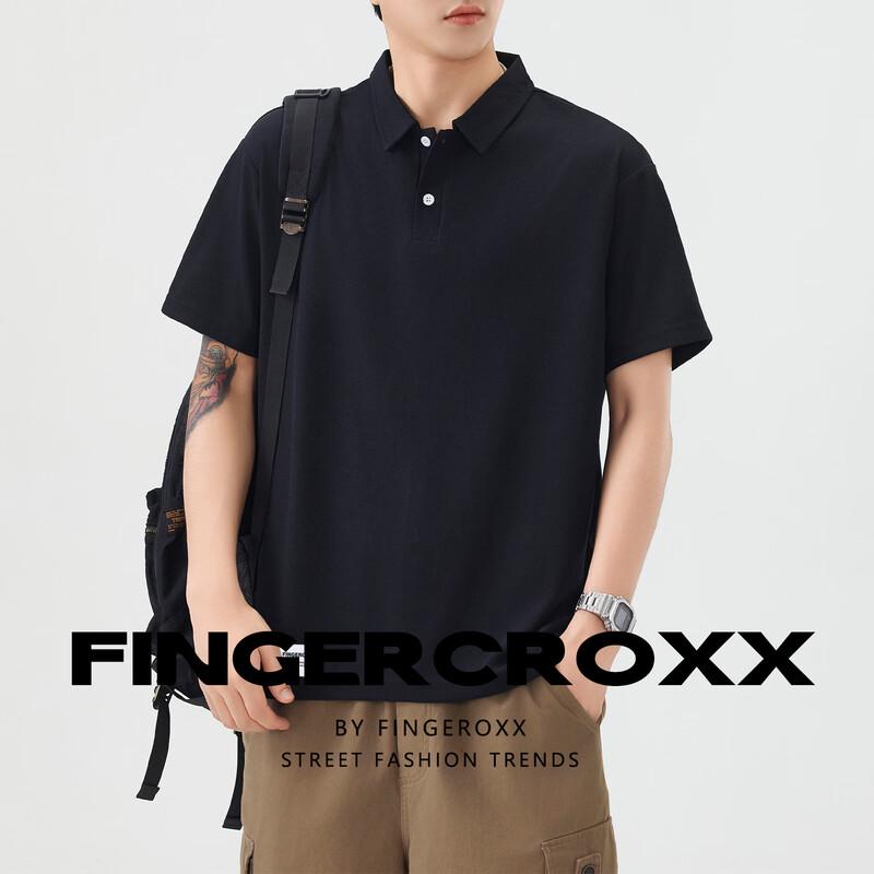 Fingercroxx Men's 2026 Casual Short Sleeve Polo T-Shirt
