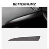 Betterhumz For Mazda 3 Axela 2010-2013 Made of Alcantara Co-pilot Dashboard Trim Stickers Car Trument Interior Accessories