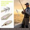 5PCS 9.5cm Squid Jig Lures Glow In Dark Squid Jig Hooks Squid Fishing Lures  Saltwater Fishing