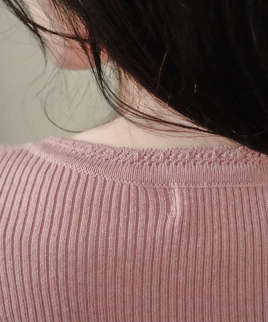 KOOLKITTEN Lace Neck Button Tshirt