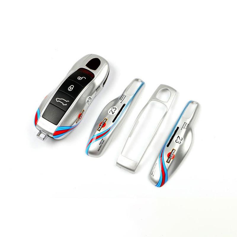 For Porsche Cayenne Panamera Cayman Macan Boxster 971 9Ya 718 911 Car Remote Key Cover Racing Styleracing Keyless Hard Case