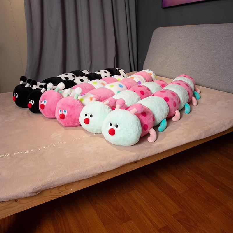 Design Long Animal Body Plush Toy Pillow With Soft Fluffy Cover Kids Room Gift