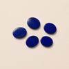 Natural Lapis Lazuli 12x16mm Oval Cabochon Loose Gemstone | Deep Blue Flat Back Stone for Jewelry Making