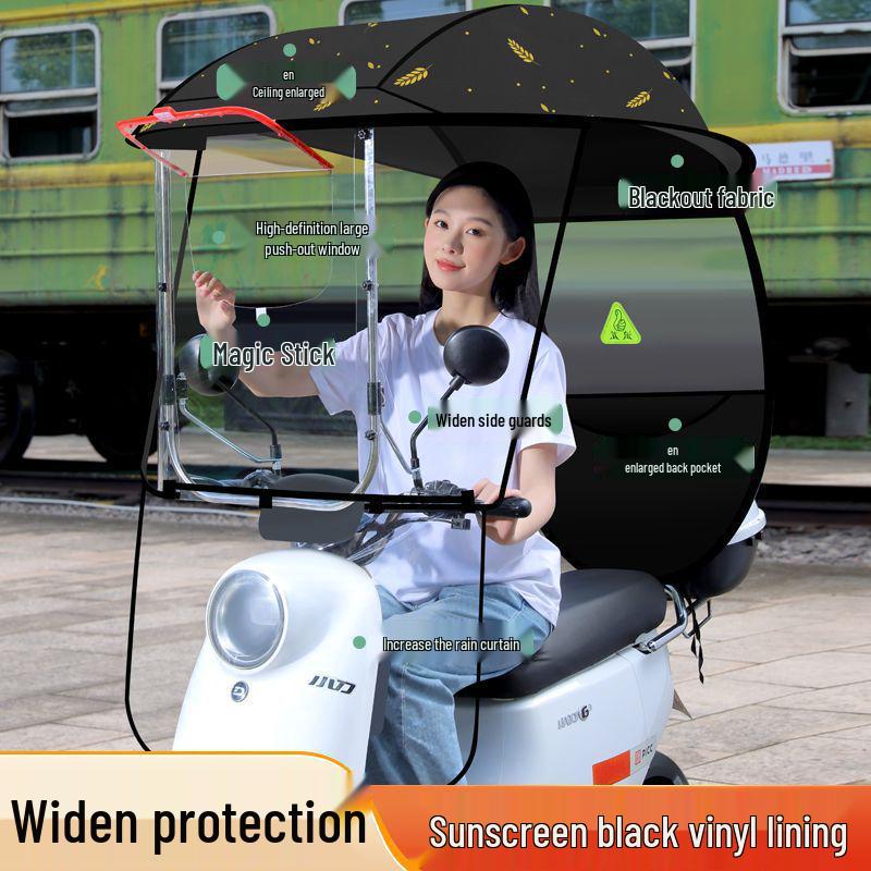 

Потовщений дощозахисний навіс для електромобіля, навіс для автомобіля, мотоцикла та трицикла No Rearview Mirror Model