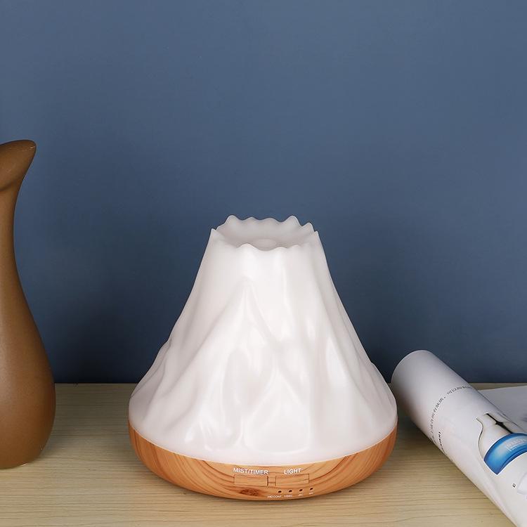 Creative USB Fog & Wood Grain Aromatherapy Humidifier with Custom Logo Option