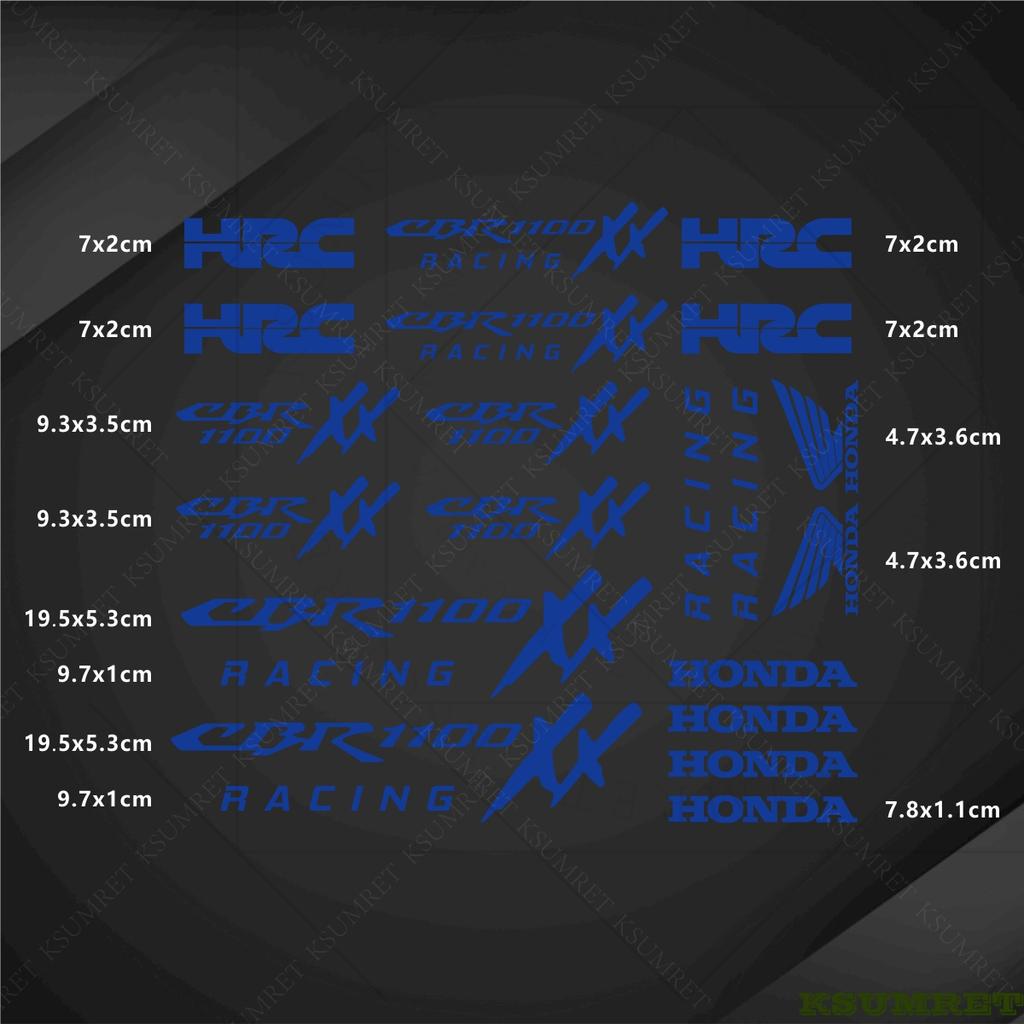 For Honda Motorcycle Stickers CBR1100XX Logo Decal Waterproof