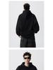 Unisex Trendy Button Design Hooded Sweatshirt - Versatile Loose Fit