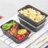 10Pcs Thickened Disposable Food Boxes Packing Meal Box Rectangular Microwavable Food Storage Container Takeaway Tableware
