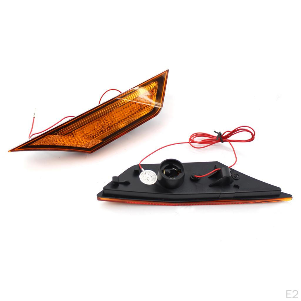 LED Lamp Sequential Lamps Indicator Side Marker Lights for 16-18, Easy To Install