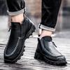 Large Size Handmade Genuine Leather Men Boots Comfortable Ankle Boots For Men Casual Shoes Autumn Winter Men Shoes