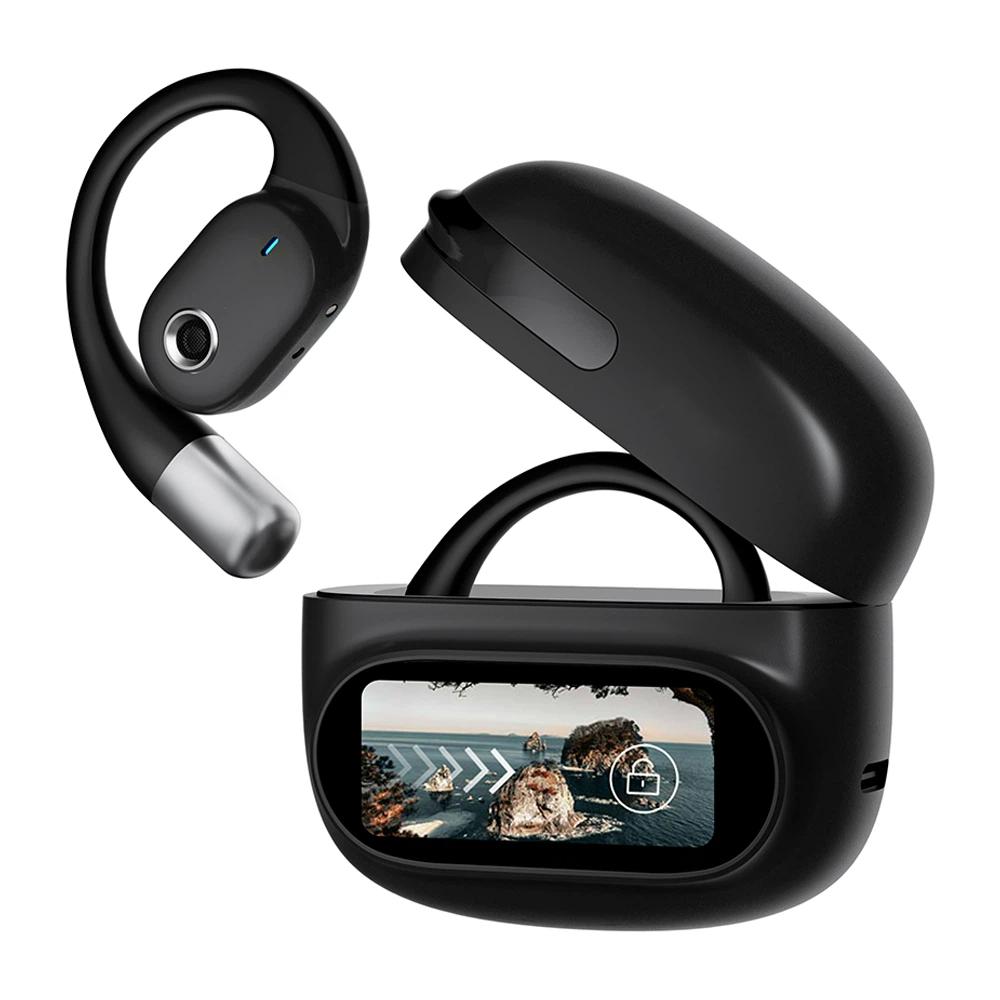 

Open Bluetooth Earphones 164 Languages Real Time Translator Headphones Wireless Earbuds for Travel Learning Sports Gaming