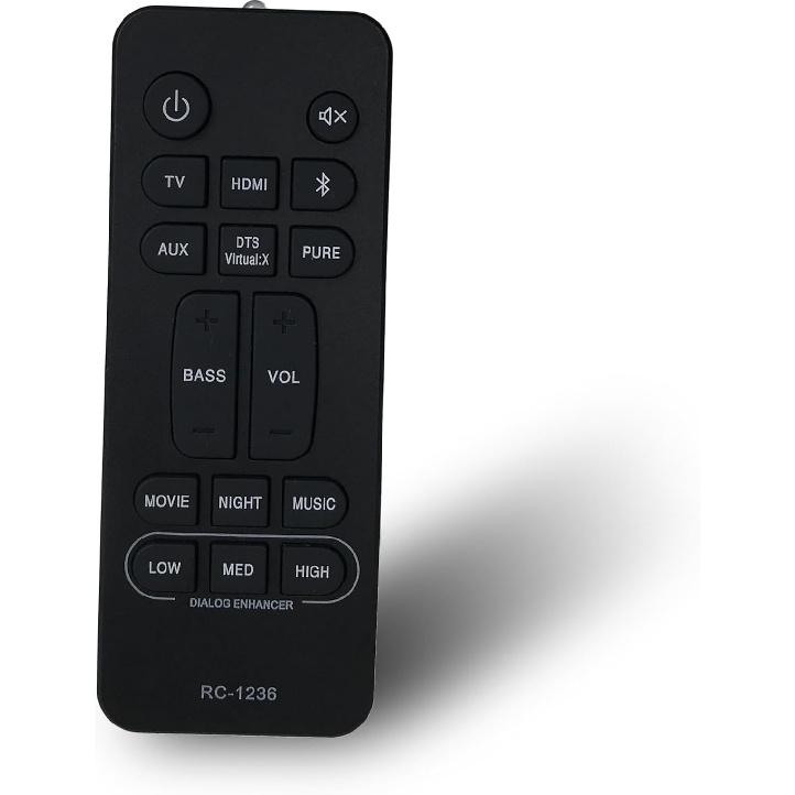 Replacement Remote Control for Denon DHT-S517 DHT-S216H DHT-S216 Soundbar