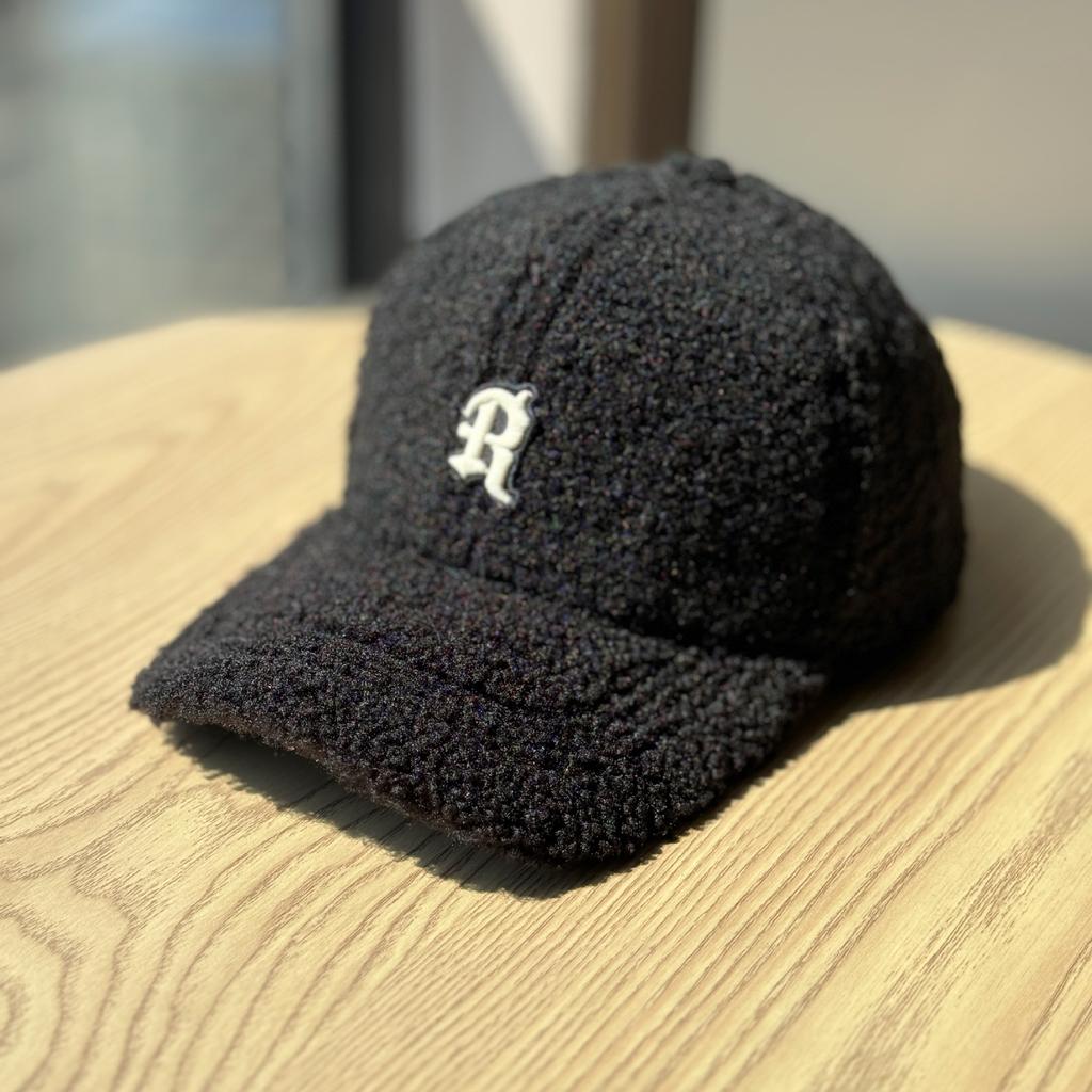 Nowa Jesienno-Zimowa Zagęszczona Ciepła Czapka Baseballowa z Wełny Jagnięcej dla Kobiet z Szerokim Rondem Duża Twarz Mała Twarz Mała Głowa Czapka z Daszkiem Modna