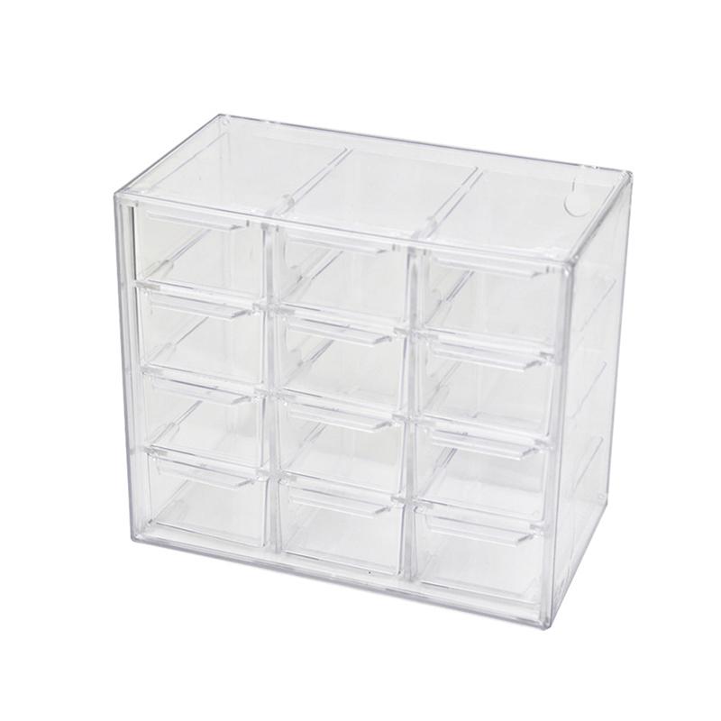Desktop Drawer Organizer Mini Drawers Plastic Desk Craft Storage Box