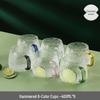 OLOEY Hammered Glass Tumblers Set