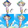 Unicorn Kite For Kids With Polyester Material And Glass Fiber Frame For Outdoor Play And Gift
