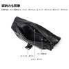 Whatna Antik-Stil Gebrämtes Natürliches Rindsleder Umhängetasche für Herren, Messenger Bag, Passt für Großes A4-Format iPad (10.5cm), Horizontaler Stil, Echt