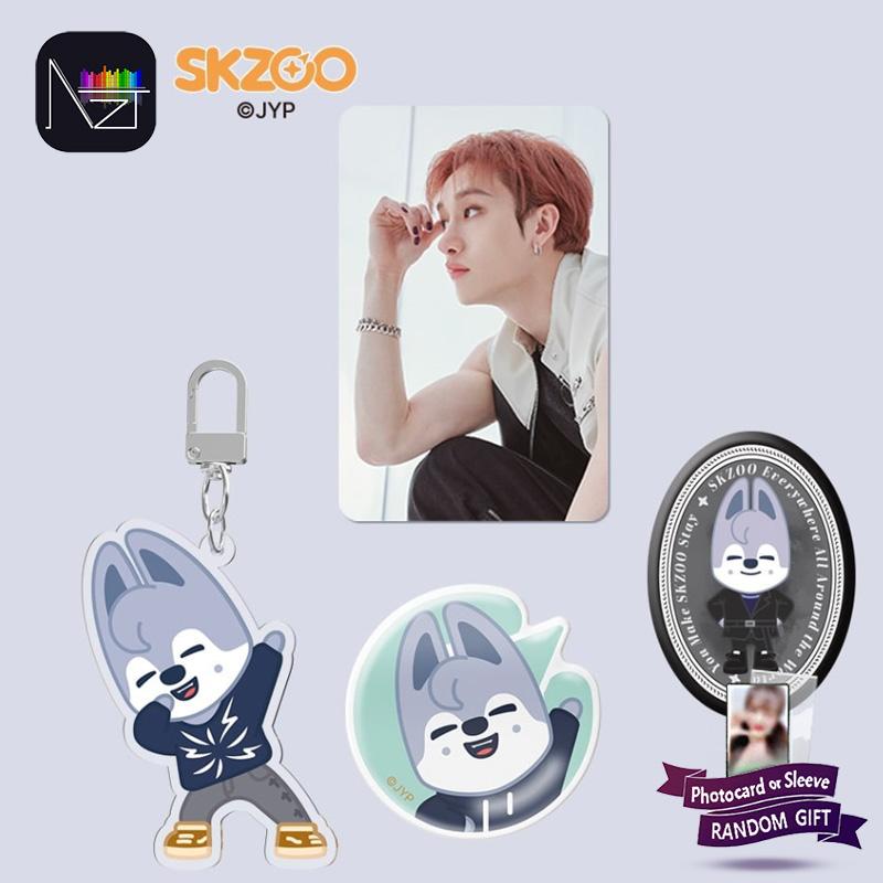 

SLBS - Набор аксессуаров Stray Kids SKZOO Jiniret (NFC ТЕМА ТОК, БРЕЛОК ТЕМА NFC)