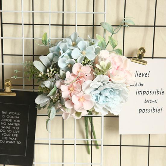 Modern False Camellia with Stem Colorfast DIY