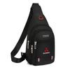 Leisure Car Small Backpack One-shoulder Messenger Bag Chest Bag For Mitsubishi Lancer Asx Outlander Pajero L200 Ralliart Lancer