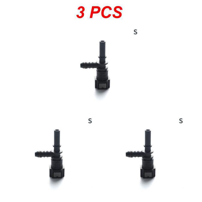 1~10 STÜCKE Autozubehör 7,89 ID6 Auto Auto Kraftstoffleitung Bundy T-Stück Schlauchkupplung Nylon Motorrad Schlauchkupplung Schnellverschlussverbinder