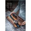 Black Walnut Resin Tea Tray Wooden Rectangular Tray Household Fruit Plate Solid Wood Small Tea Table Wooden Tray