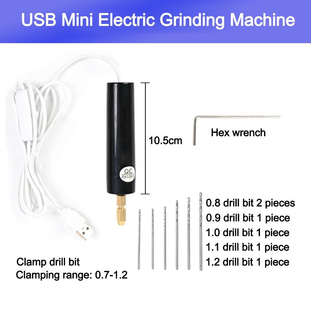 

Durable Handheld Mini Electric Drill Portable DIY Electric USB Electric Drill Jewelry Engraving Pen Wood Craft Engraving