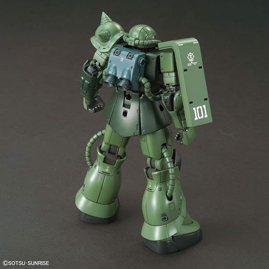 BANDAI SPIRITS HG Mobile Suit Gundam THE ORIGIN Zaku II Type C-6/R6 1/144 Scale Color-Coded Plastic