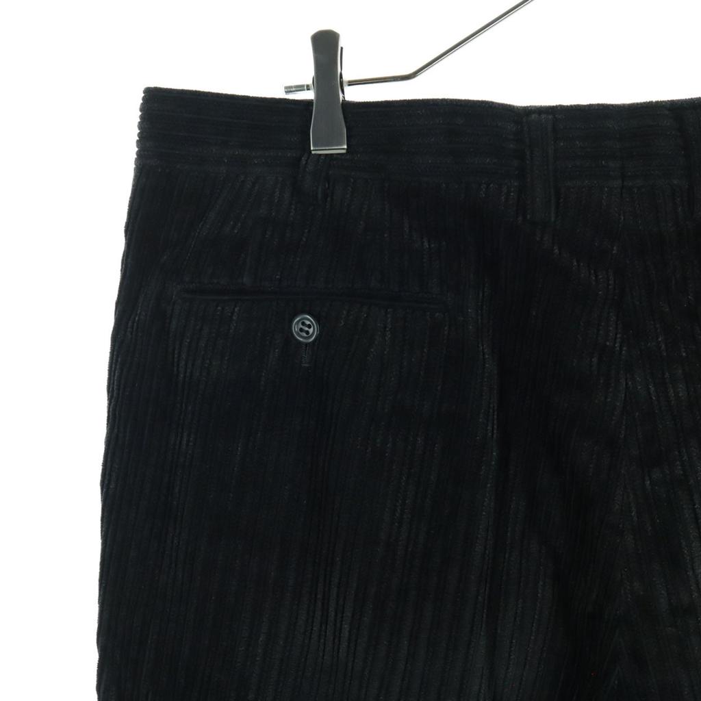 LANVIN CLASSIQUE Dazai Corduroy pants 97 black Men's Used