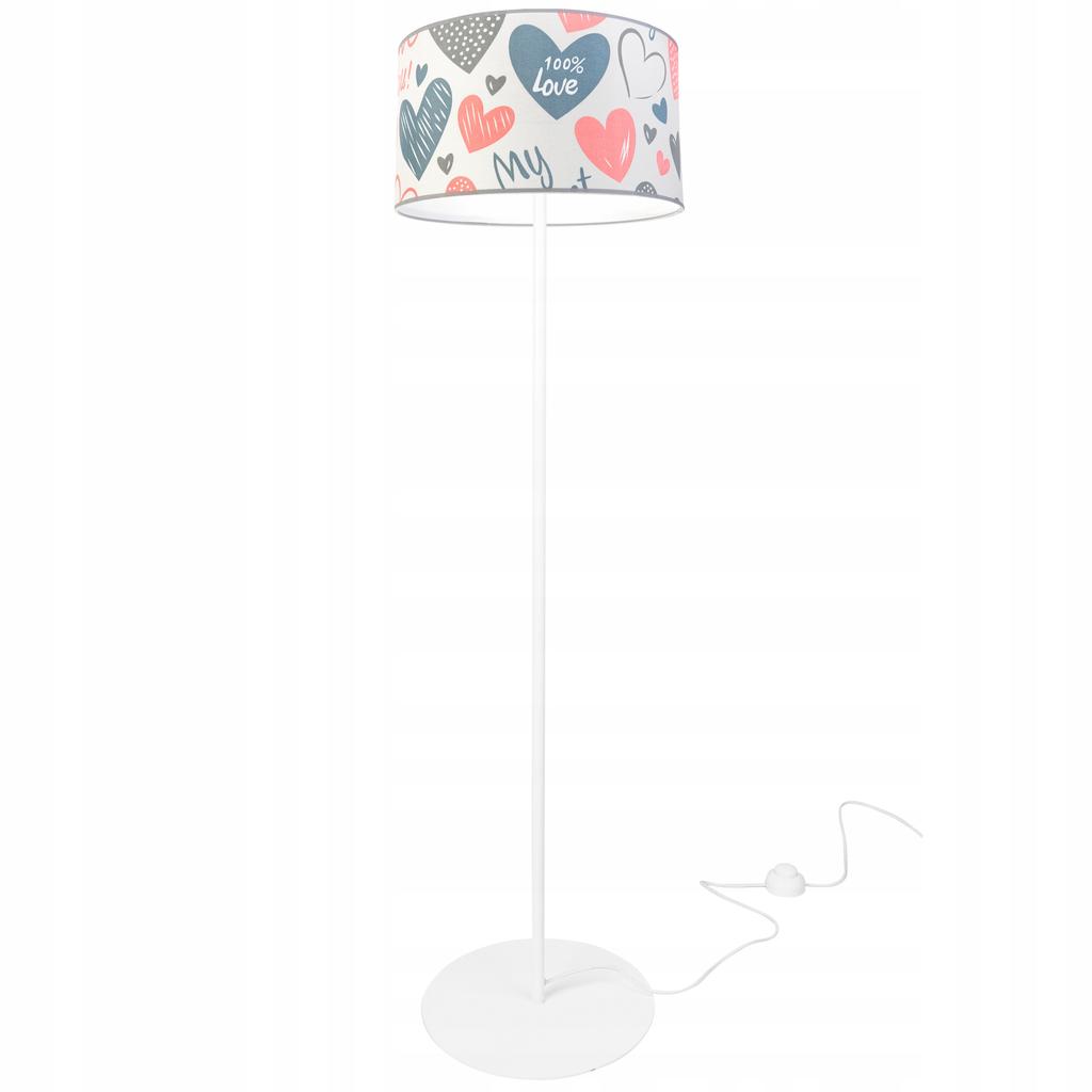 Kinder-Hochbett-Stehleuchte, Lampenschirm, Muster, LED