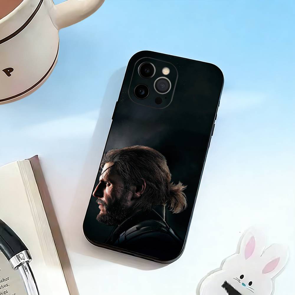 GM-Metal Gear Solid1 Phone Case For iPhone 17, 16,15,14,13,12,11 Plus,Pro Max, Others Soft Black Cover