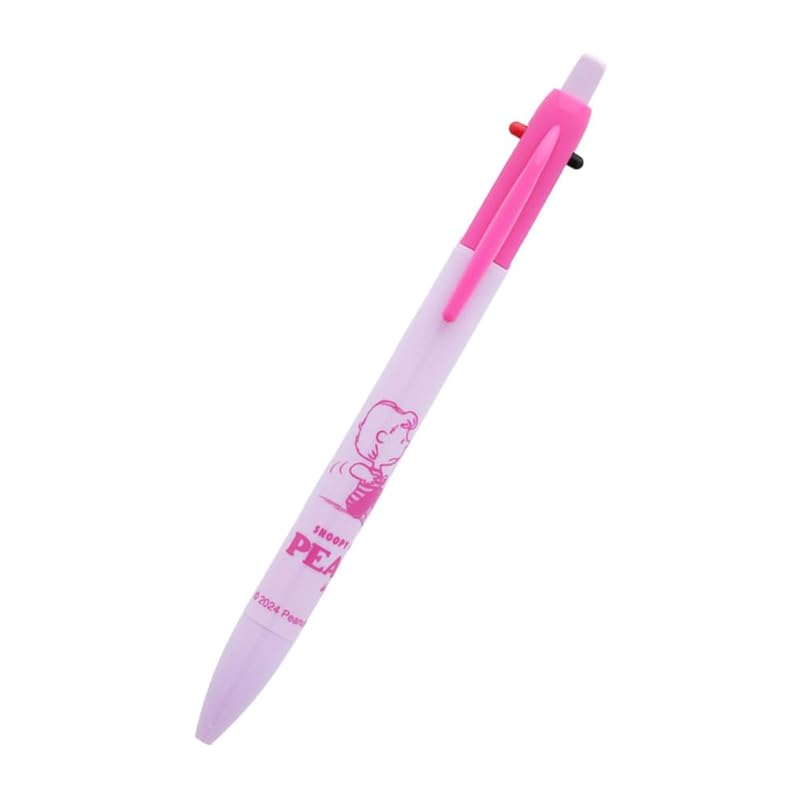 

sunstar stationery snoopy multifunction pen peanuts snoopy & friends pink S4655036