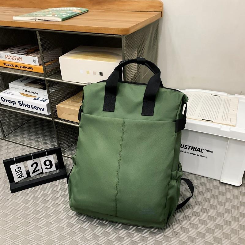 Large Capacity Backpack Male Middle School Student Schoolbag Female Travel Laptop Bag